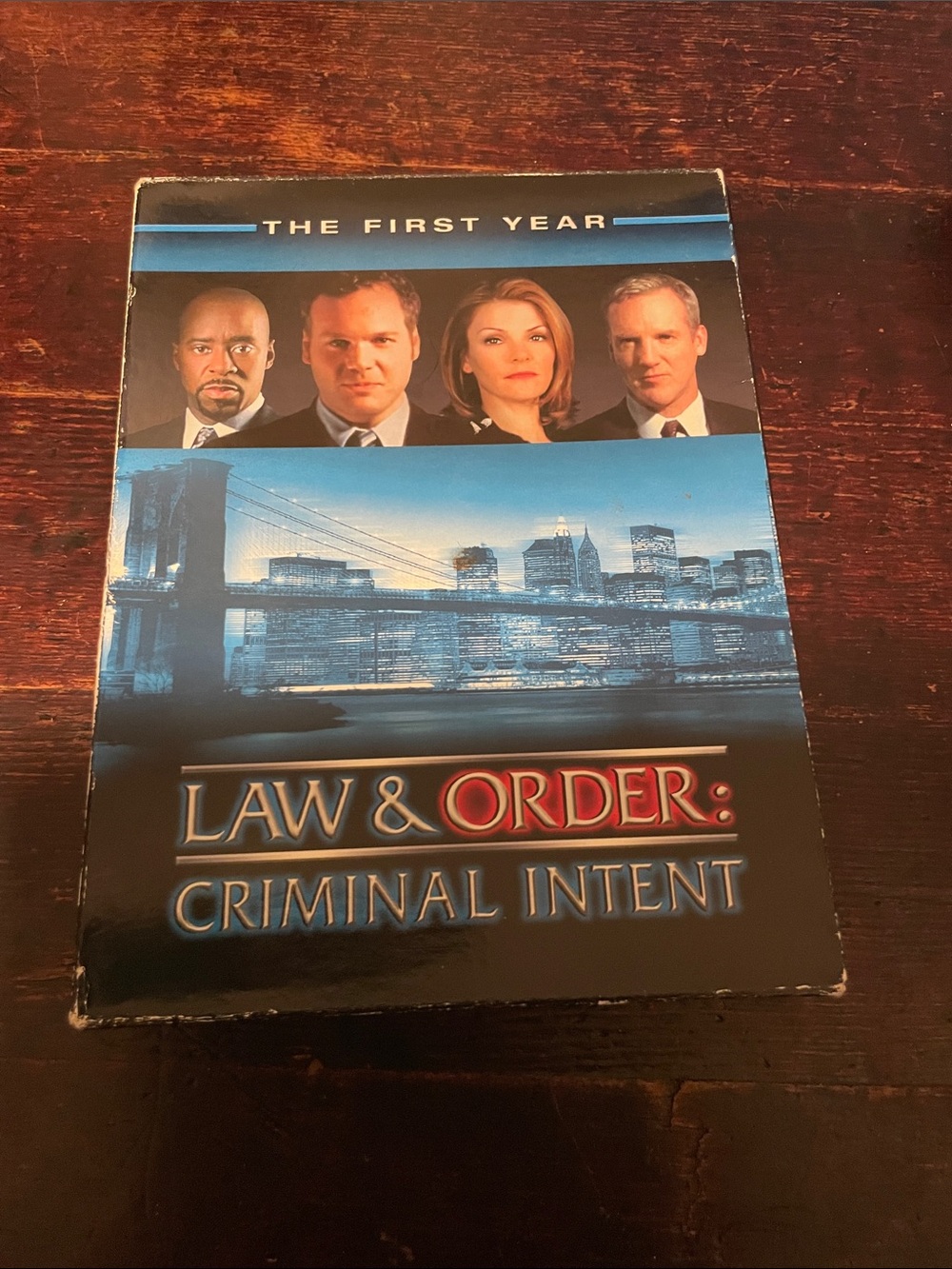 Law & Order: Criminal Intent The First Year DVD Box - Blue/Black